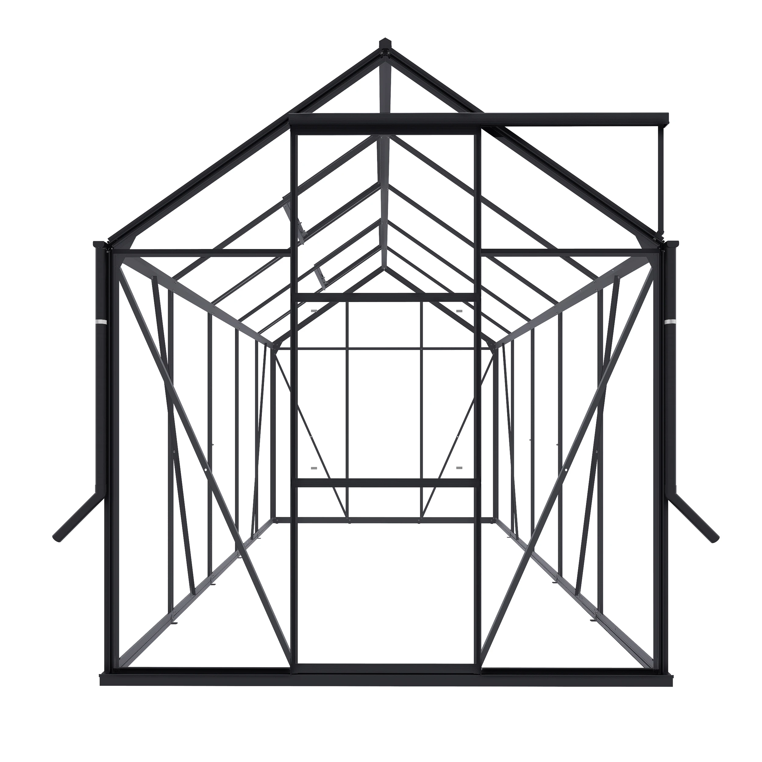 Royal Well Tuinkas Kate III 192 x 314 cm Zwart - Afbeelding 4